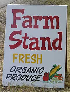 farm stand sign