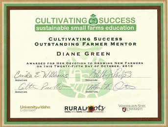 cultivating success award