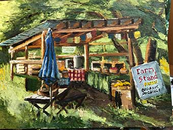 Farm Stand Painting